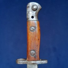 British WW2 Naval Contract Lanchester SMG Bayonet 3